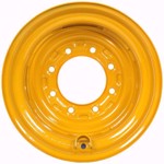 14-17.5 Skid Steer Wheel/Rim 17.5x10.5 - Glossy Black