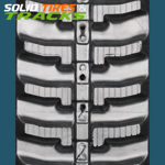Set of 2 9" 230x72x47 Excavator Rubber Tracks