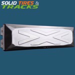 16" 400mm Bolt-On Rubber Pad 150mm Pitch