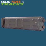 35" 900 mm Clip-On Rubber Pad Pitch 190mm - Heavy Duty