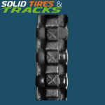 13" 320x86x47 CTL Rubber Track-Block Pattern